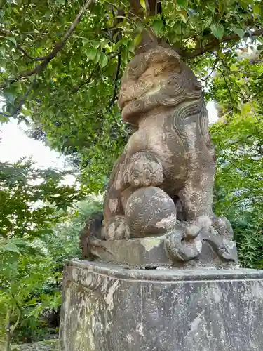 西向天神社の狛犬