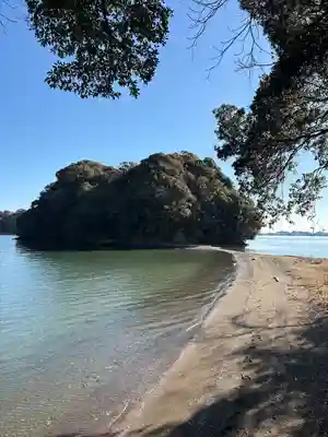 仁井田神社の周辺