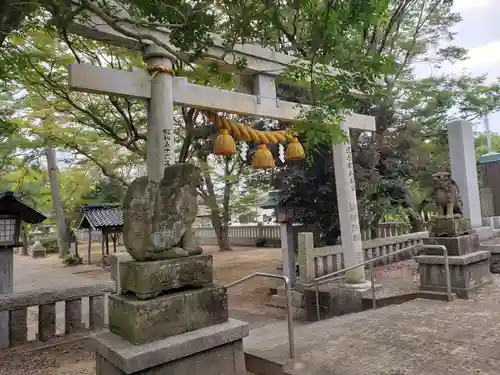 額神社の鳥居