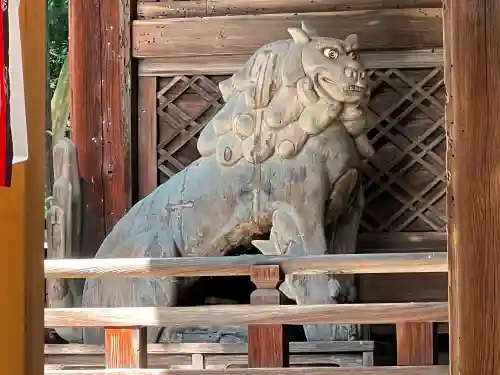 印岐志呂神社の狛犬