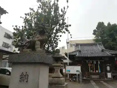 池袋御嶽神社の狛犬