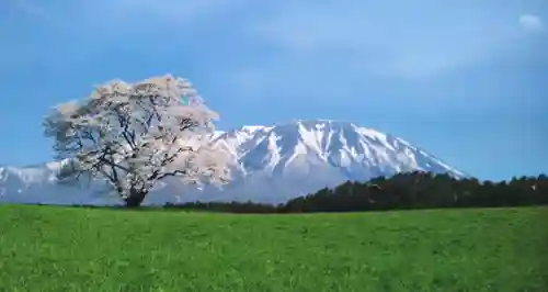 岩手山神社の景色