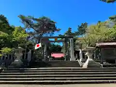 網走神社の鳥居