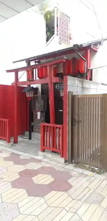 小岩箭弓稲荷神社の鳥居