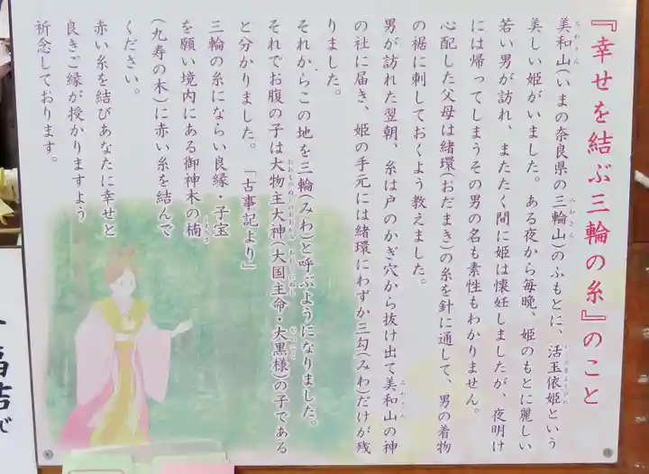 三輪神社の歴史