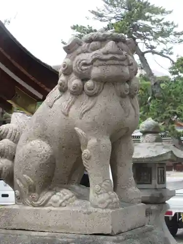 長浜八幡宮の狛犬