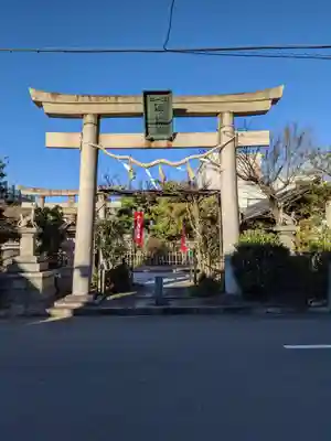 徳王稲荷社・金刀比羅社の鳥居