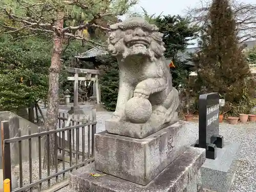 長良神社の狛犬