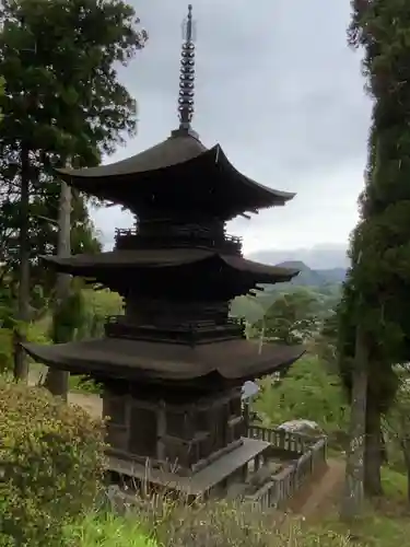 国宝 大法寺の塔