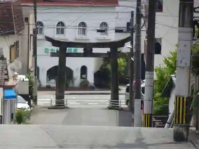 三笠神社の鳥居