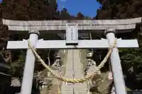 都々古別神社の鳥居