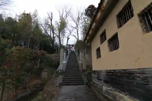 八幡神社の景色