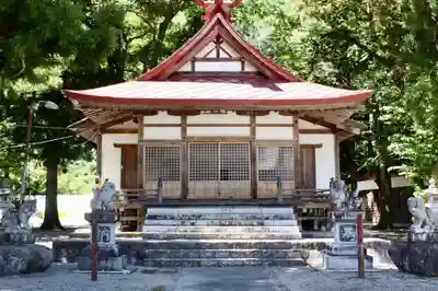 飯島八幡神社の本殿・本堂