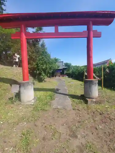 白山神社の鳥居