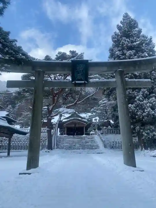 函館八幡宮の鳥居