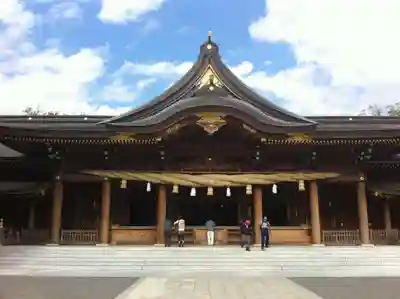 寒川神社の本殿・本堂