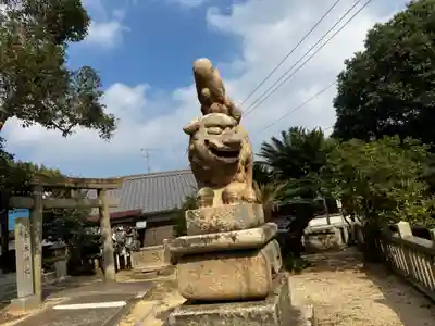 姫坂神社の狛犬