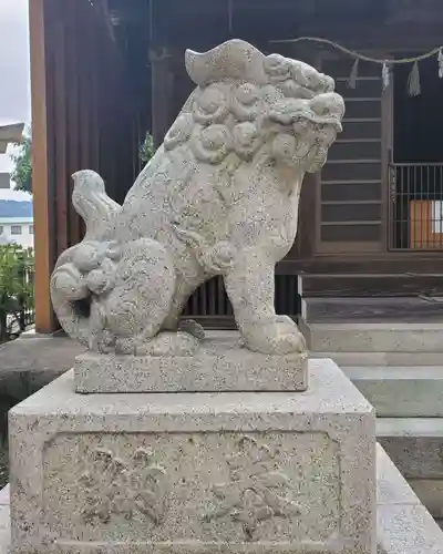 田尻神社の狛犬