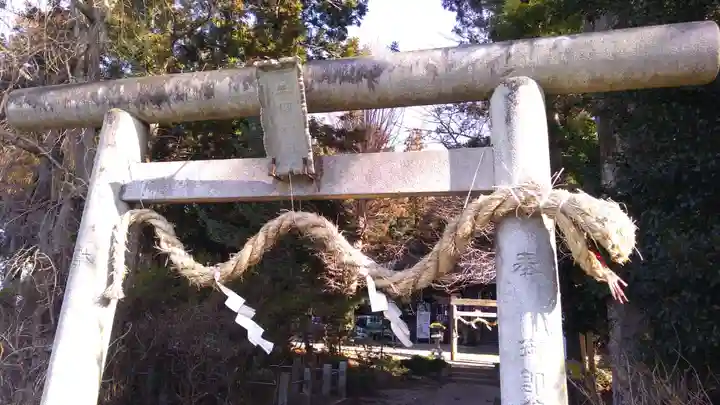 下野 星宮神社の鳥居