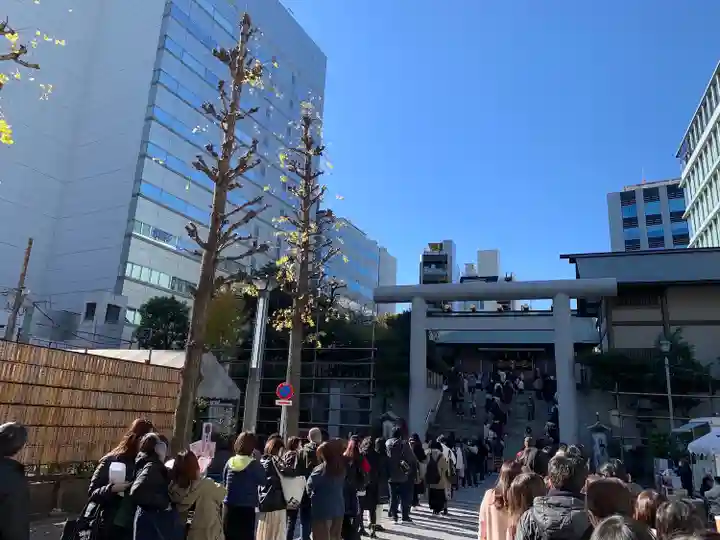 芝大神宮の鳥居