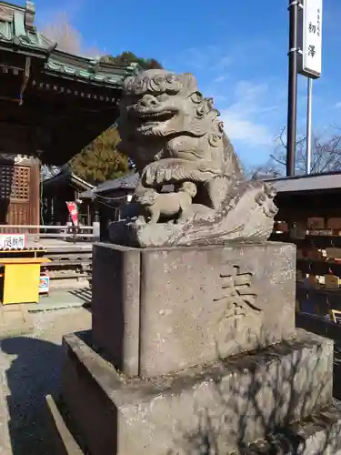  高鳥天満宮の狛犬