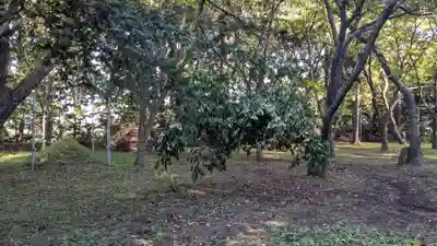 公園八幡宮の庭園