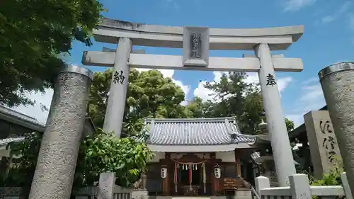 水堂須佐男神社の鳥居