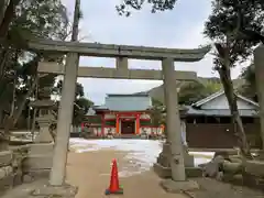 上唐櫃山王神社の鳥居