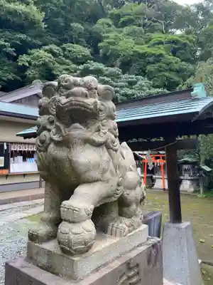 根岸八幡神社の狛犬