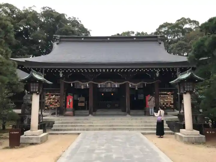 松陰神社の本殿・本堂