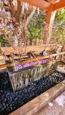 検見川神社の手水舎