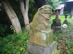 海南神社の狛犬