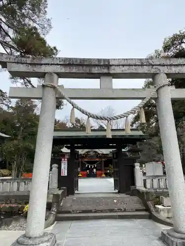 玉村八幡宮の鳥居