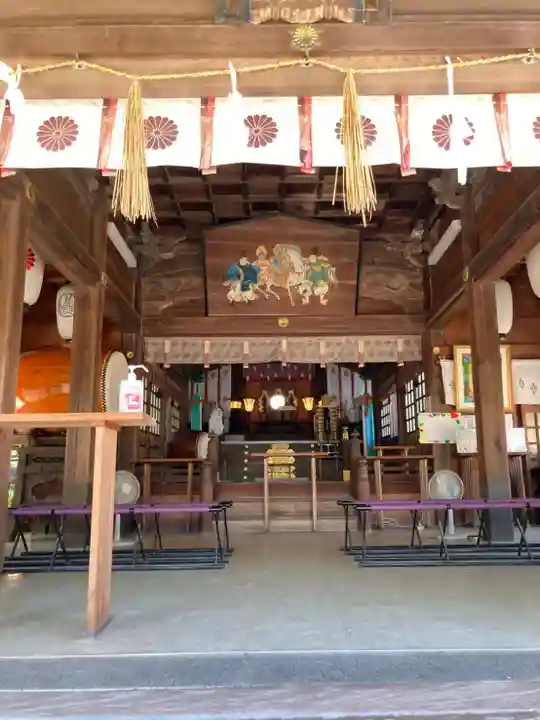 忌宮神社の本殿・本堂