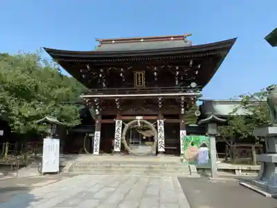 宮地嶽神社の山門・神門