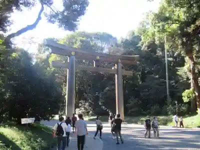 明治神宮の鳥居