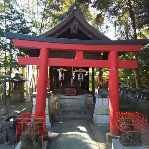 大稲荷神社の鳥居