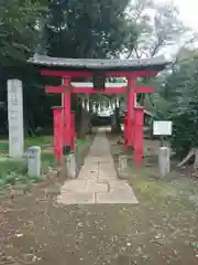 氷川諏訪神社の鳥居