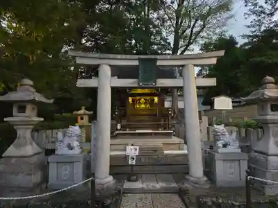 悪王子社の鳥居