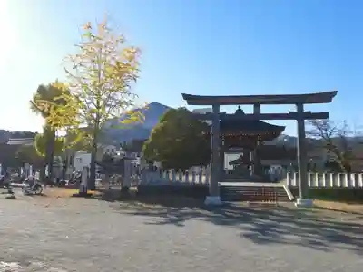 秩父神社大祭御旅所の鳥居