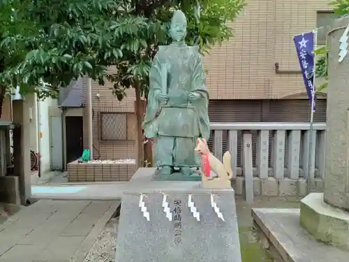 安倍晴明神社の像