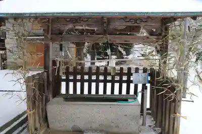 田村大元神社の手水舎