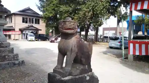 志和八幡宮の狛犬