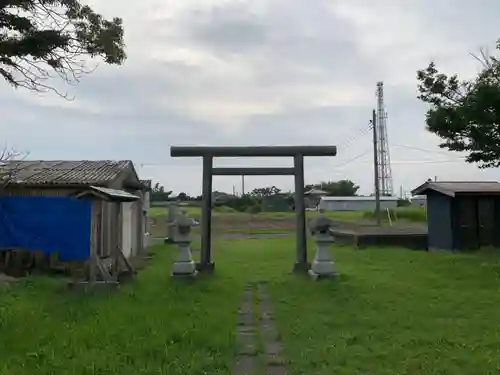 本織神社の鳥居