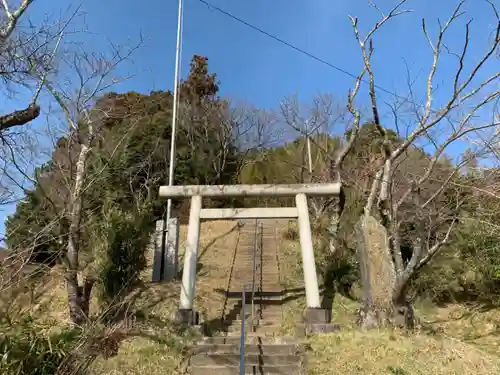 天照大神社の鳥居