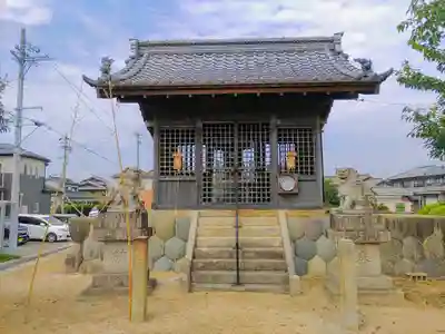 白山社（井堀）の本殿・本堂