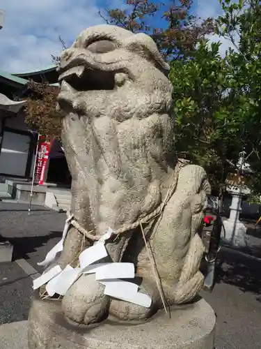 津嶋神社の狛犬