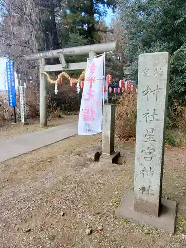 下野 星宮神社の鳥居