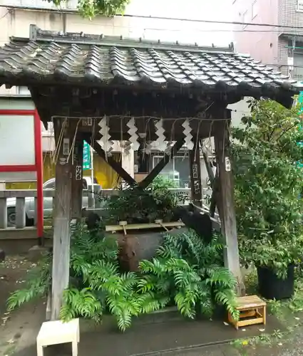 矢先稲荷神社の手水舎