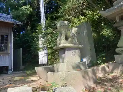 姫坂神社の狛犬